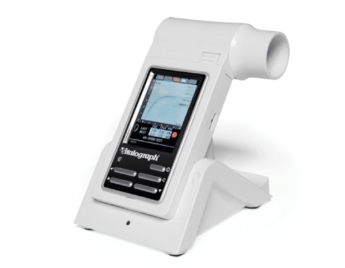 Espirómetro de mano in2tivo Vitalograph distribuidor Audiomax