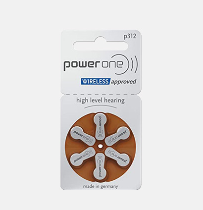 Pilas para audífonos medicados p312 Powerone producto Audiomax